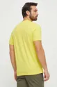 Bombažna kratka majica BOSS rumena