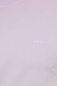BOSS t-shirt bawełniany fioletowy 50468347