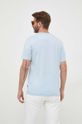 Oblačila Bombažna kratka majica BOSS 50468347 modra