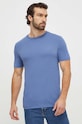 Odzież BOSS t-shirt bawełniany 50468347 fioletowy