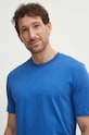 BOSS tricou din bumbac albastru 50468347