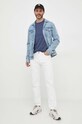 BOSS tricou din bumbac 50468347 bleumarin AA00