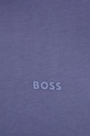 Бавовняна футболка BOSS темно-синій 50468347