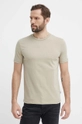 BOSS t-shirt in cotone beige