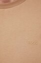 BOSS t-shirt bawełniany 50468347 beżowy