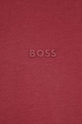 BOSS t-shirt bawełniany 50468347 bordowy