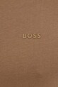 BOSS t-shirt bawełniany brązowy 50468347