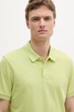 Oblečení Bavlněné polo tričko BOSS 50468362 zelená