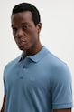 BOSS polo bawełniane niebieski 50468362