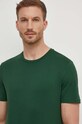 Хлопковая футболка BOSS зелёный 50468395