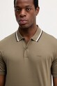 Odzież BOSS polo bawełniane 50469360 zielony