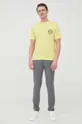 BOSS t-shirt sárga