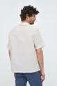 béžová Ľanová košeľa Calvin Klein