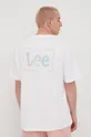 Pamučna majica Lee  100% Pamuk
