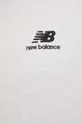 γκρί New Balance βαμβακερό μπλουζάκι