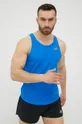 μπλε Μπλουζάκι για τρέξιμο New Balance Q Speed Ανδρικά
