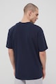 Odzież Karl Kani t-shirt bawełniany KKMQ22001NVY granatowy