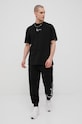 Karl Kani tricou din bumbac KKMQ12001BLK negru SS23