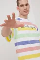 πολύχρωμο Βαμβακερό μπλουζάκι Karl Kani