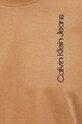 Calvin Klein Jeans t-shirt bawełniany J30J320187.PPYY J30J320187.PPYY brązowy