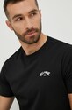 Хлопковая футболка Billabong чёрный C1SS65BIP2