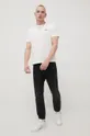 Βαμβακερό μπλουζάκι Billabong λευκό