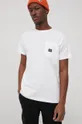 λευκό Βαμβακερό μπλουζάκι Billabong