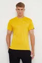 żółty Salewa t-shirt sportowy Puez Melange Dry