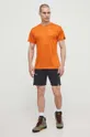 Športna kratka majica Salewa Puez Melange oranžna