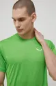 zielony Salewa t-shirt sportowy Puez Melange Dry