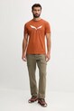 Salewa t-shirt sportowy Solidlogo 00.0000027018 pomarańczowy AW25