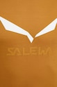 Salewa t-shirt sportowy Solidlogo Dry 00.0000027018 brązowy