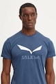 Спортивная футболка Salewa Solidlogo голубой 00.0000027018