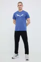 Salewa maglietta sportiva blu