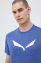 μπλε Αθλητικό μπλουζάκι Salewa