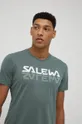 πράσινο Αθλητικό μπλουζάκι Salewa Reflection