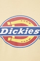 κίτρινο Βαμβακερό μπλουζάκι Dickies