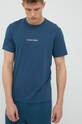 Calvin Klein Underwear t-shirt piżamowy dzianina turkusowy 000NM2170E.PPYY