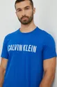 niebieski Calvin Klein Underwear t-shirt piżamowy bawełniany
