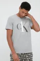 γκρί Μπλουζάκι παραλίας Calvin Klein Underwear Ανδρικά