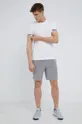 Βαμβακερό μπλουζάκι Moschino Underwear λευκό