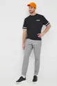 Michael Kors t-shirt bawełniany CS250Q11V2 czarny