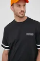 czarny Michael Kors t-shirt bawełniany CS250Q11V2