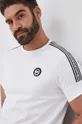 biały Michael Kors t-shirt bawełniany CS250Q91V2