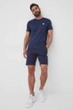 Michael Kors t-shirt in cotone blu navy