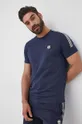 темно-синій Бавовняна футболка Michael Kors