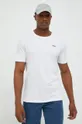 λευκό Βαμβακερό μπλουζάκι Fila