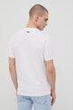 Odzież Fila t-shirt bawełniany Bellano FAU0067 biały