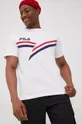 белый Хлопковая футболка Fila