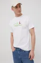 biały Primitive t-shirt bawełniany